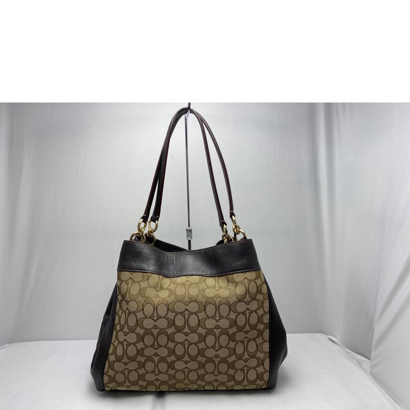 COACH コーチ/シグネチャーキャンバス トートバッグ/F57612//G17**/Bランク/52