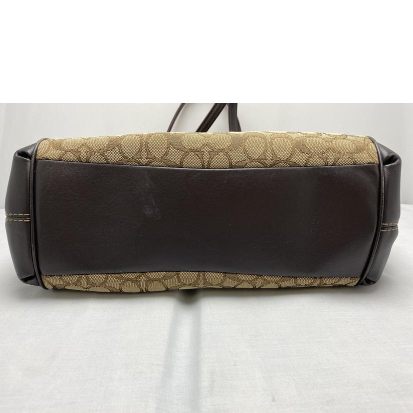COACH コーチ/シグネチャーキャンバス トートバッグ/F57612//G17**/Bランク/52