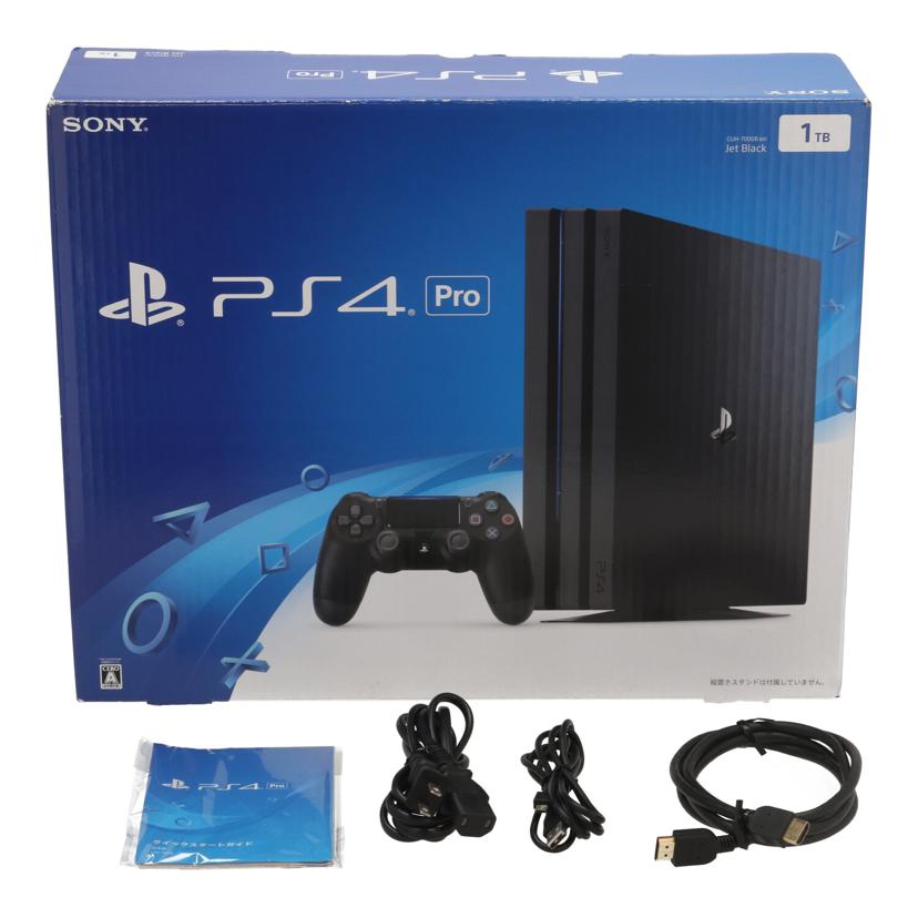SONY ソニー/PlayStation 4 Pro 本体/CUH-7000BB01//S015681022A/Bランク/69