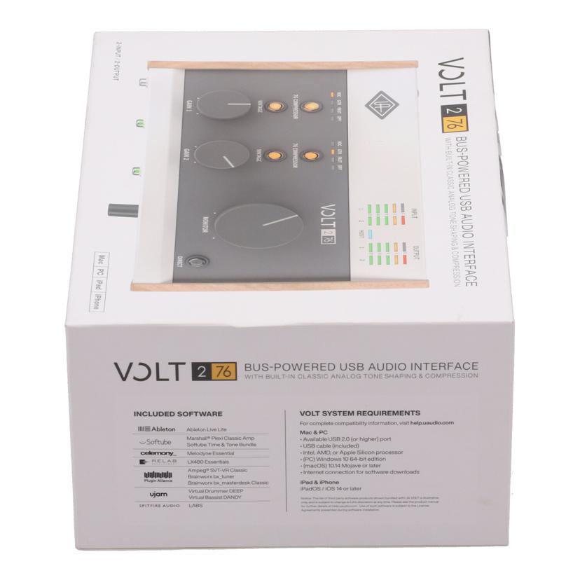 UNIVERSAL AUDIO ユニバーサルオーディオ/オーディオインターフェース未使用/VOLT 276 USB Recording Studio//24482039072141/Sランク/22