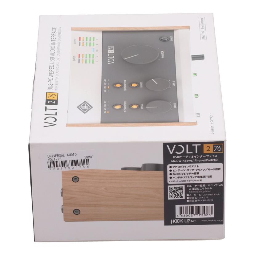 UNIVERSAL AUDIO ユニバーサルオーディオ/オーディオインターフェース未使用/VOLT 276 USB Recording Studio//24482039072141/Sランク/22