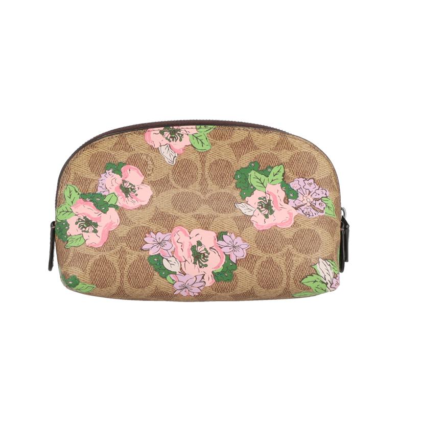 COACH コーチ/ブロッサムプリント コスメティックポーチ/89656//L19**/Aランク/40