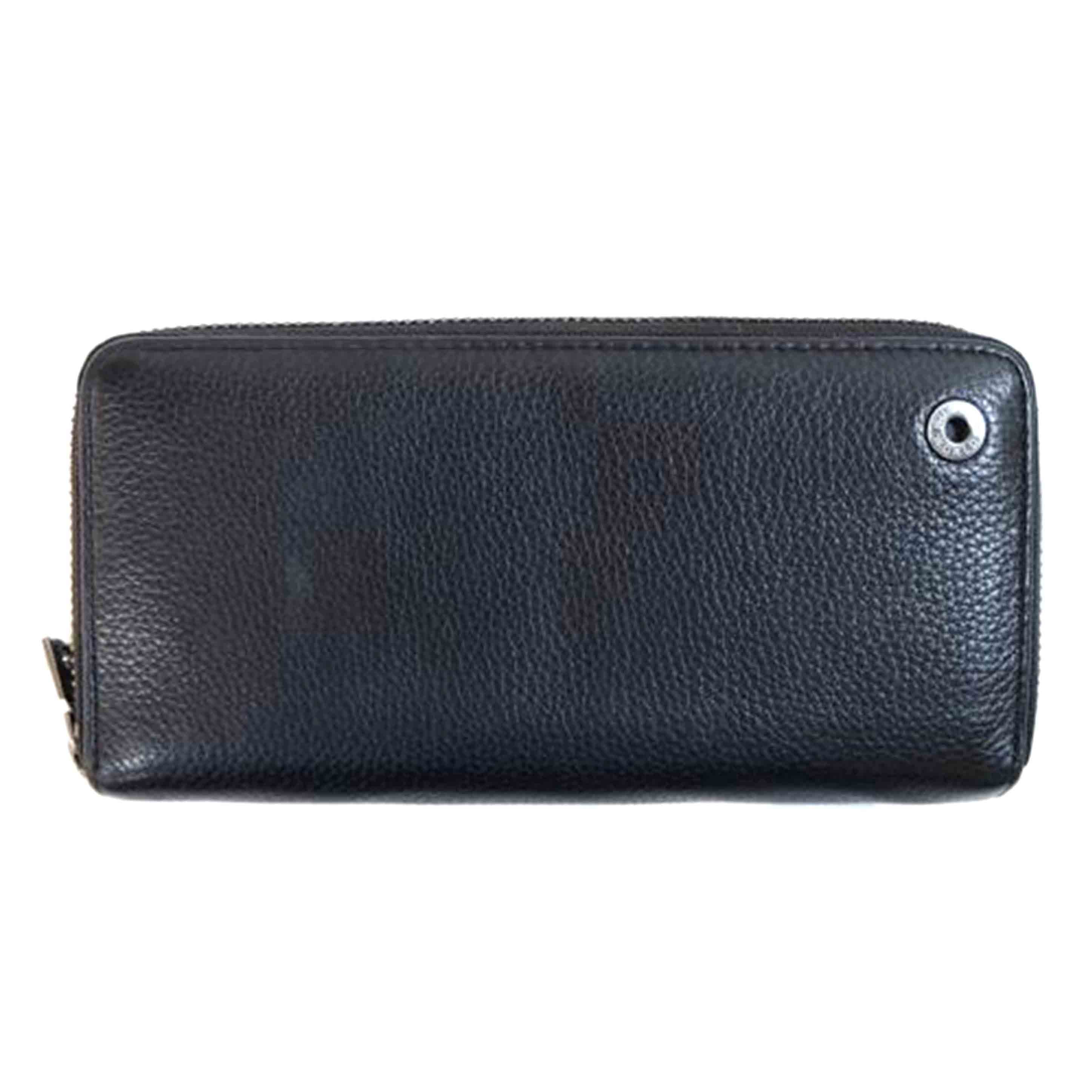 HUNTING WORLD ハンティングワールド/レザーラウンドファスナー長財布/371A-224//511***/ABランク/71