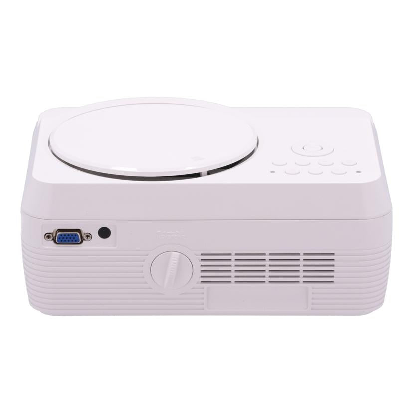 OVER TIME ダイアモンドヘッド /DVDプレーヤー搭載LEDプロジェクター/OT-PJ100TE//JAN4580050182667/Bランク/84