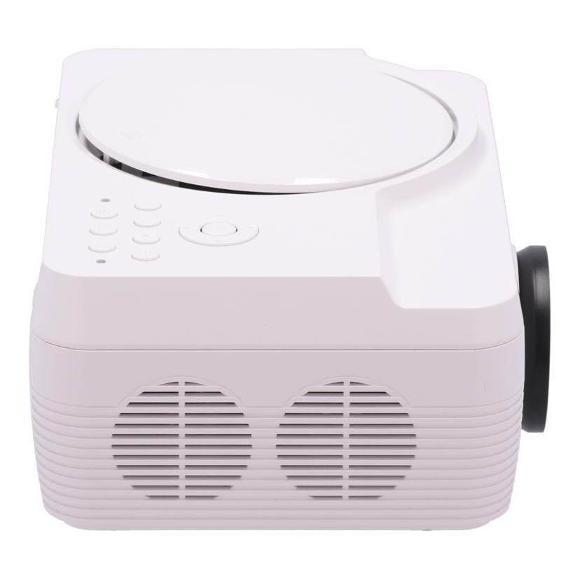 OVER TIME ダイアモンドヘッド /DVDプレーヤー搭載LEDプロジェクター/OT-PJ100TE//JAN4580050182667/Bランク/84