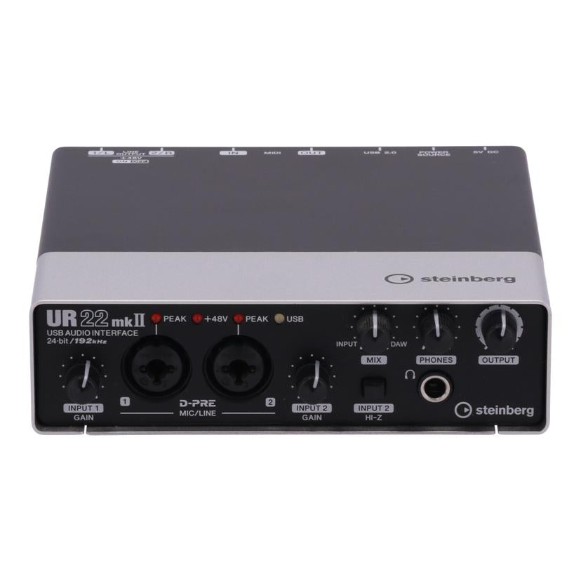 Steinberg スタインバーグ /オーディオインターフェース/UR22 mkII//21YEBJ01548/ABランク/01