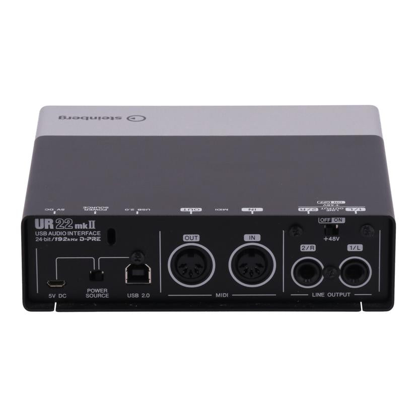 Steinberg スタインバーグ /オーディオインターフェース/UR22 mkII//21YEBJ01548/ABランク/01