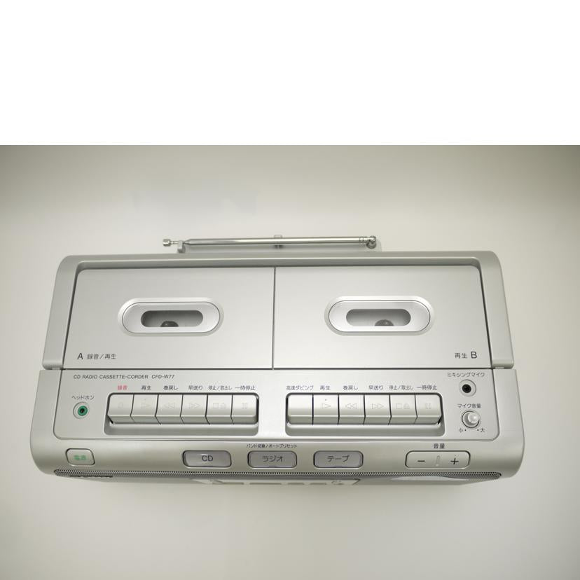SONY SONY/CD/TAPEラジカセ/CFD-W77//0014319/Aランク/69