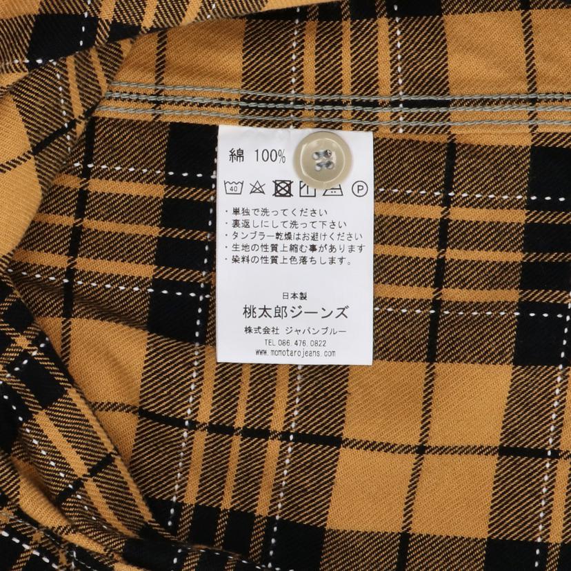 MOMOTARO JEANS 桃太郎ジーンズ/長袖チェックシャツ/05-254//Sランク/05
