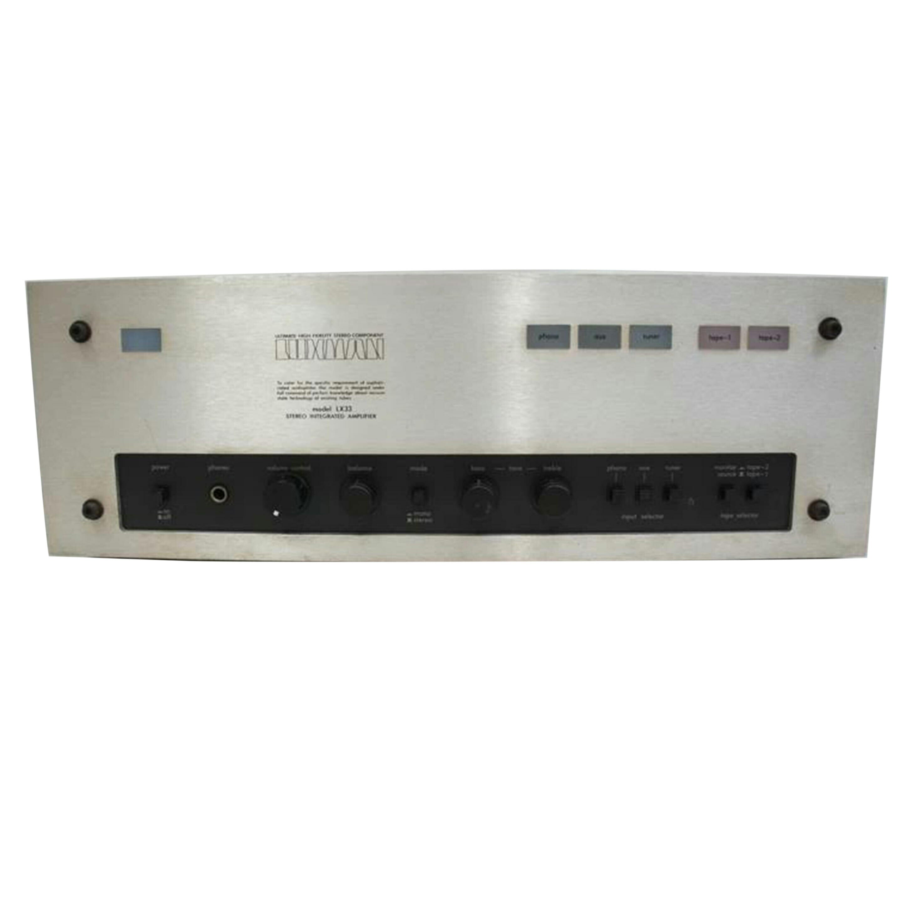 luxman ラックスマン LX33 アンプ