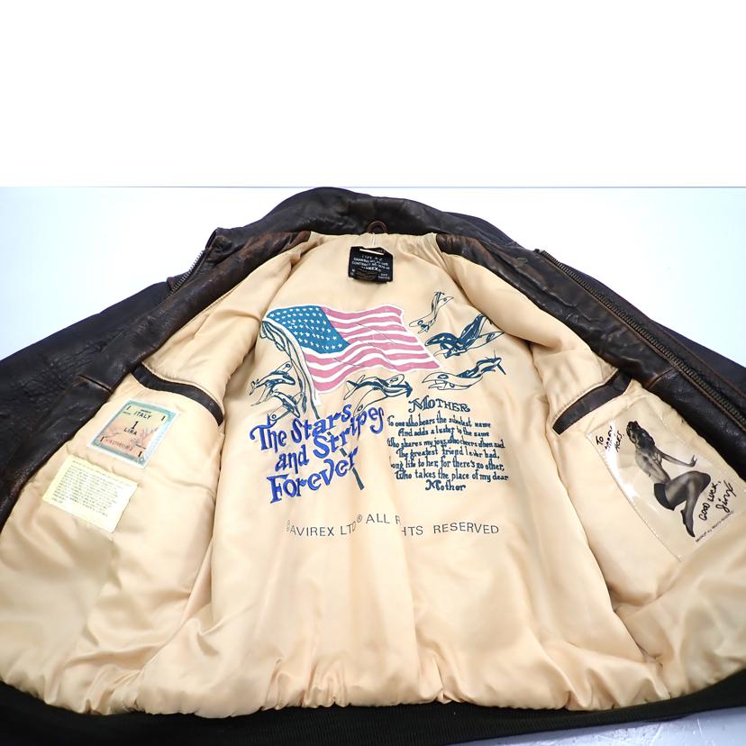 AVIREX アビレックス/★AVIREXレフライトジャケット /1978-01//S/BCランク/62