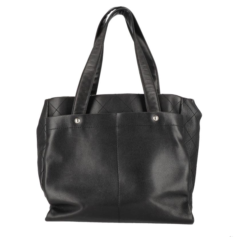 CHANEL シャネル/ココマーク/キャビアスキン/トートバッグ/ブラック//127*****/ABランク/18