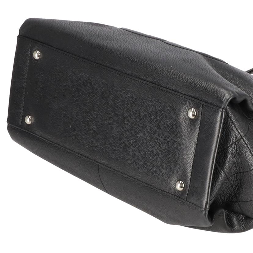 CHANEL シャネル/ココマーク/キャビアスキン/トートバッグ/ブラック//127*****/ABランク/18