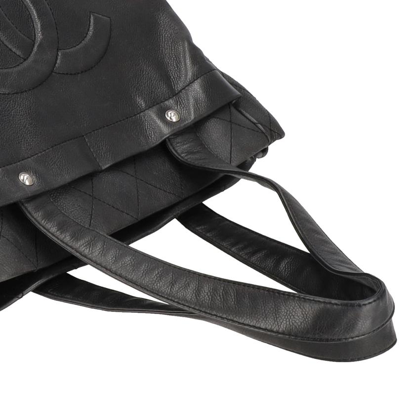 CHANEL シャネル/ココマーク/キャビアスキン/トートバッグ/ブラック//127*****/ABランク/18