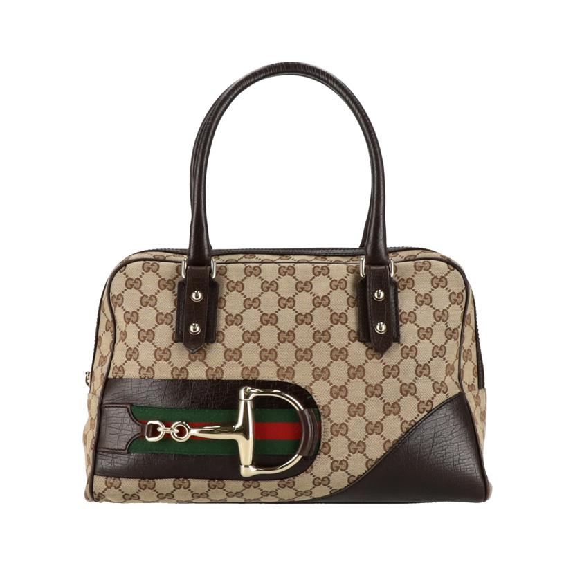 GUCCI グッチ/GGキャンバスホースビットシェリーライントート/141503//205***/ABランク/75