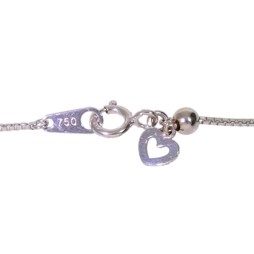 K18WGダイヤネックレス1.00ct//Aランク/69