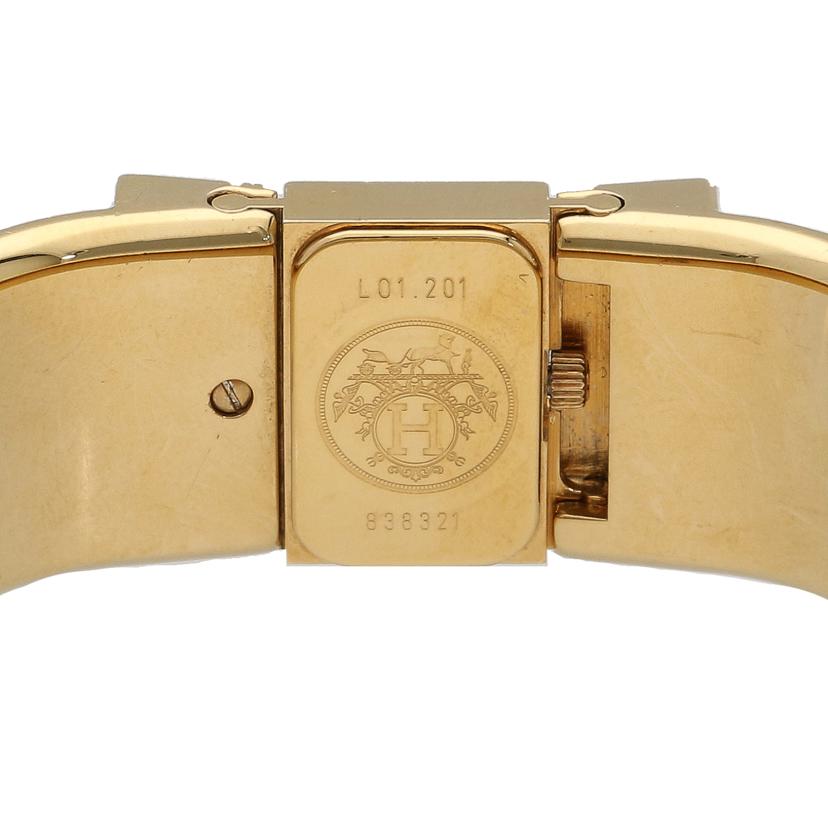 HERMES エルメス バングルウォッチ レディース /ロケ・バングルウォッチ/クォーツ/LO1.201//836***/ABランク/19