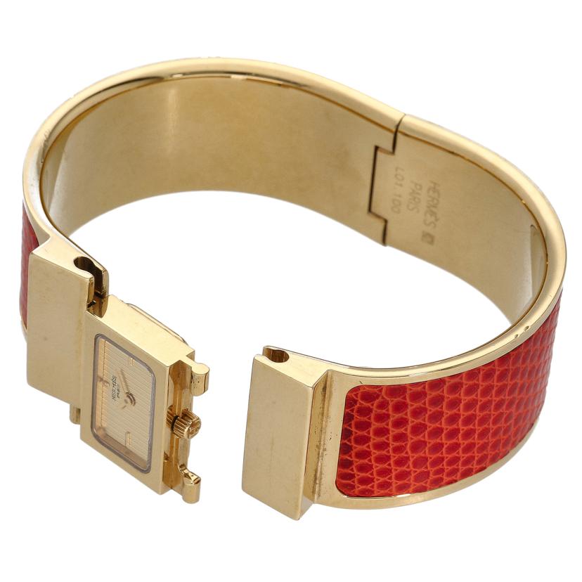 HERMES エルメス バングルウォッチ レディース /ロケ・バングルウォッチ/クォーツ/LO1.201//836***/ABランク/19