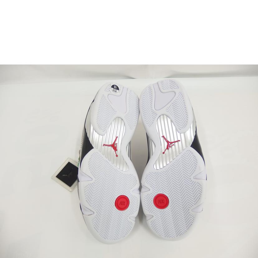 NIKE×Supreme/Air Jordan 14 Retro "White/University Red"/BV7630-106//Aランク/82