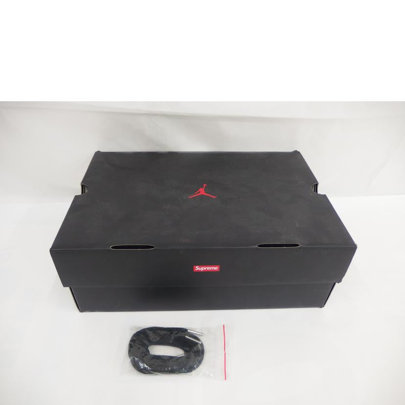 NIKE×Supreme/Air Jordan 14 Retro "White/University Red"/BV7630-106//Aランク/82