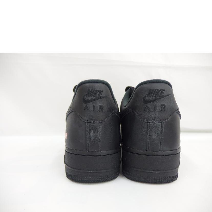 NIKE/Supreme AIR FORCE 1 LOW BLACK/CU9225-001//Aランク/82