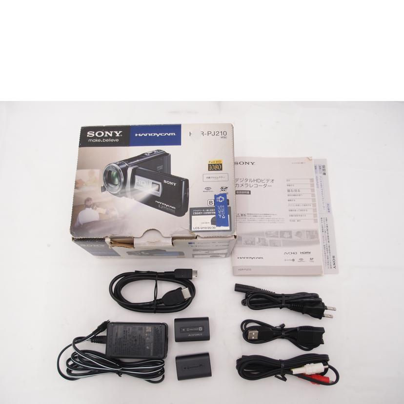 SONY ソニー/デジタルビデオカメラ/HDR-PJ210//1019380/ABランク/69