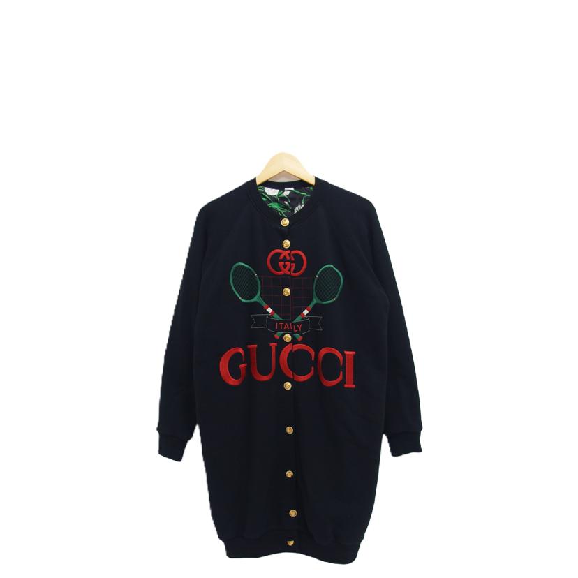 GUCCI グッチ/スウェット/リバーシブルコート/ブラック/フラワー//ABランク/18