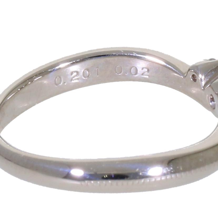 Pt950ダイヤリング0.201/0.02ct//Aランク/88