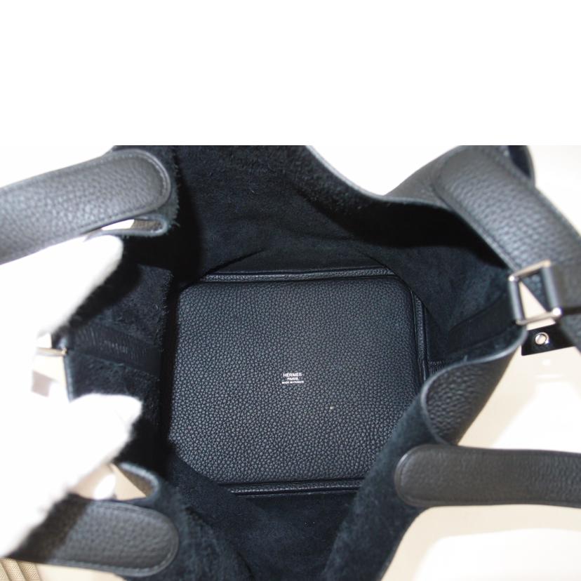 HERMES エルメス/ピコタンロックMM/ブラック/060991CK//Y(2****/Aランク/69