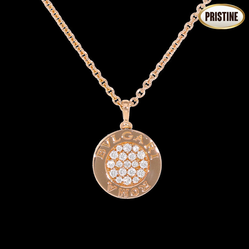 BVLGARI ブルガリ/ブルガリブルガリダイヤオニキスネックレス/350815 CL857357//Aランク/09