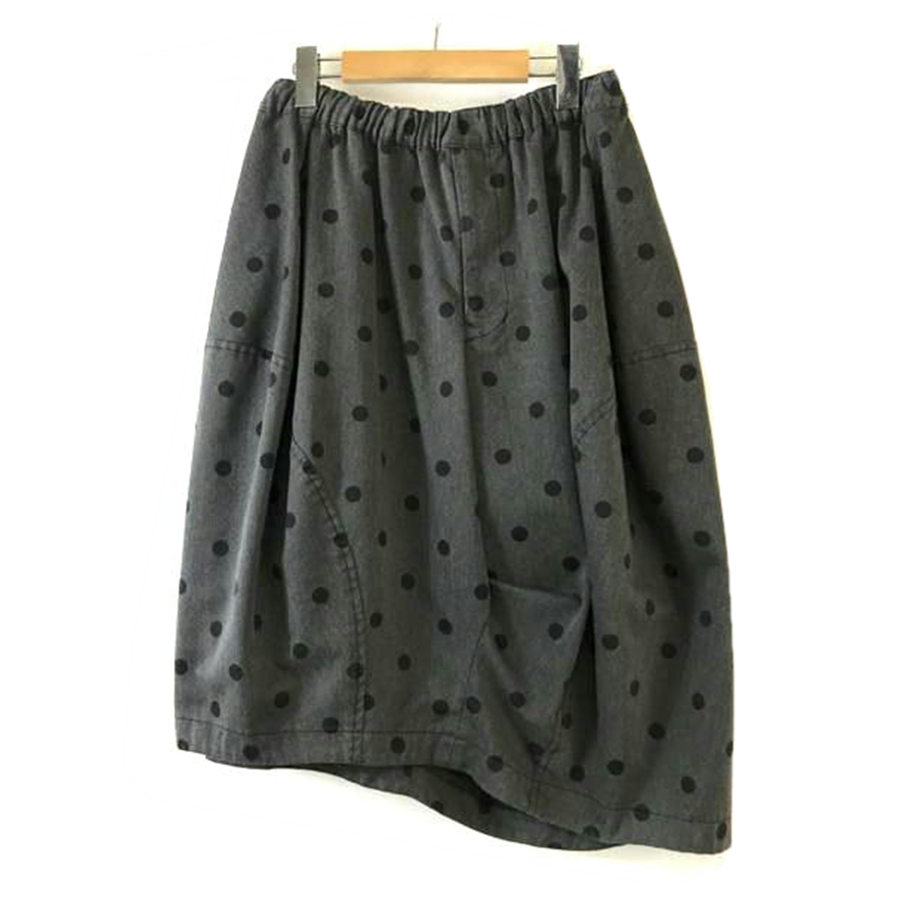 BLACK COMME des GARCONS ブラックコムデギャルソン/ドット柄コクーンパンツ/1N-P004//Bランク/51