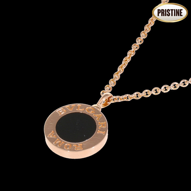 BVLGARI ブルガリ/ブルガリブルガリダイヤオニキスネックレス/350815 CL857357//Aランク/09