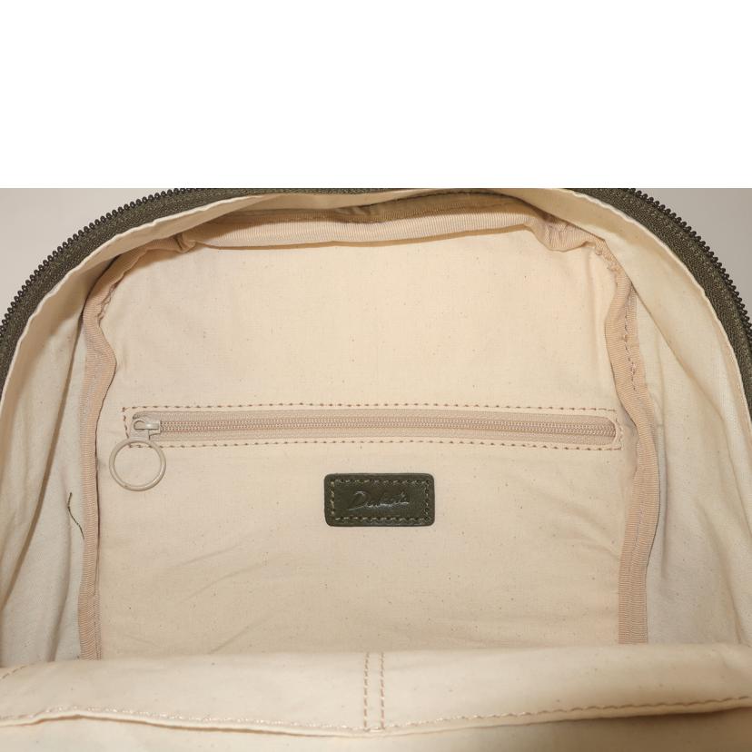 Dakota/レザーリュックサック 本革 オリーブグリーン/1541000//SAランク/65