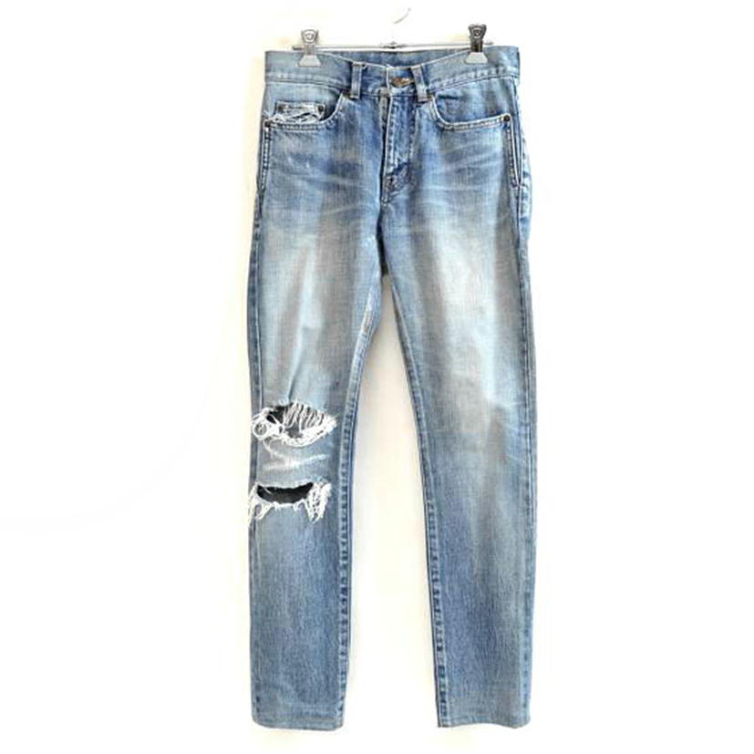 SAINT LAURENT サンローラン/SAINT LAURENT ダメージスキニー/527509 YD862//Bランク/71