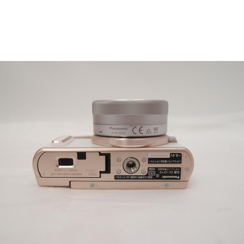 Panasonic パナソニック/ミラーレス一眼レフカメラ ダブルレンズキット/DC-GF10W-W//WF0KA002112/Aランク/69