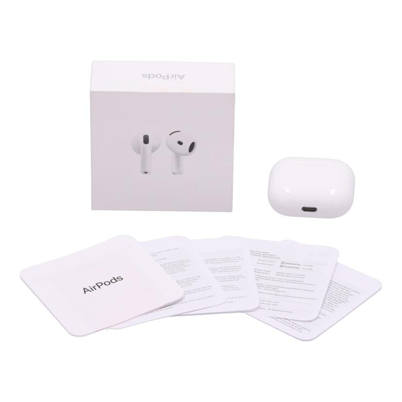 Apple アップル /AirPods 4 ANCなし/MXP63J/A//HPX97HKH24/Bランク/70