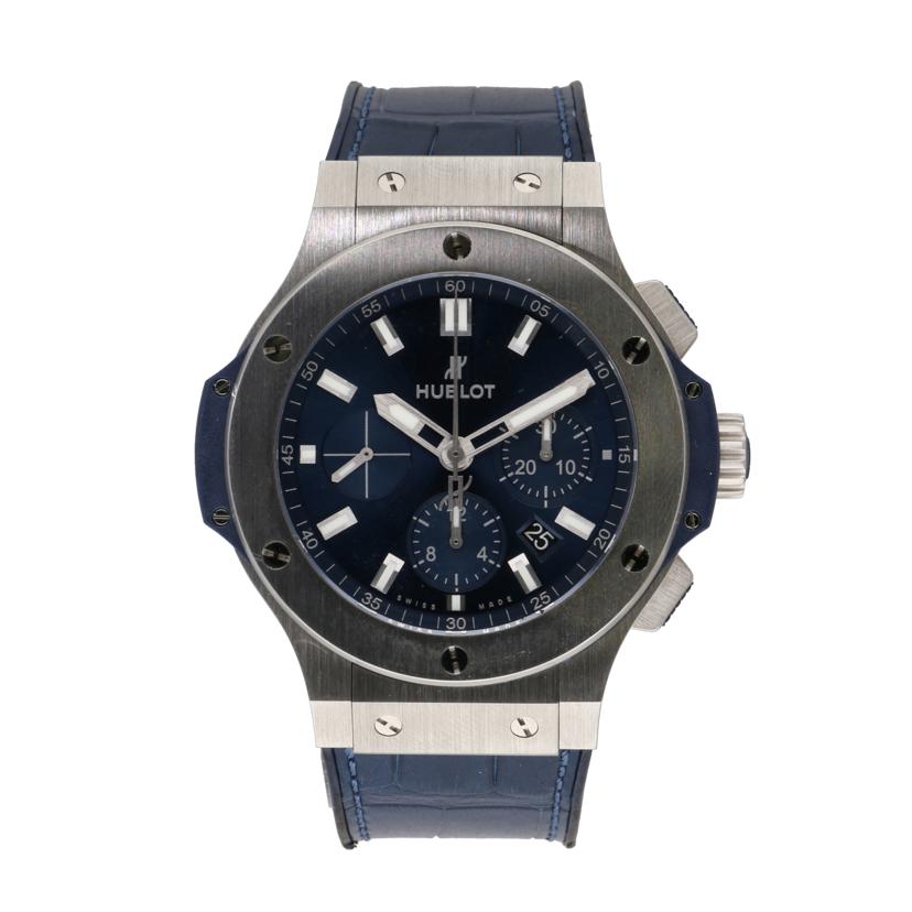 HUBLOT ウブロ/ビッグバンスチール・ブルー/メンズ/自動巻/301.SX.7170.LR//142****/SAランク/84