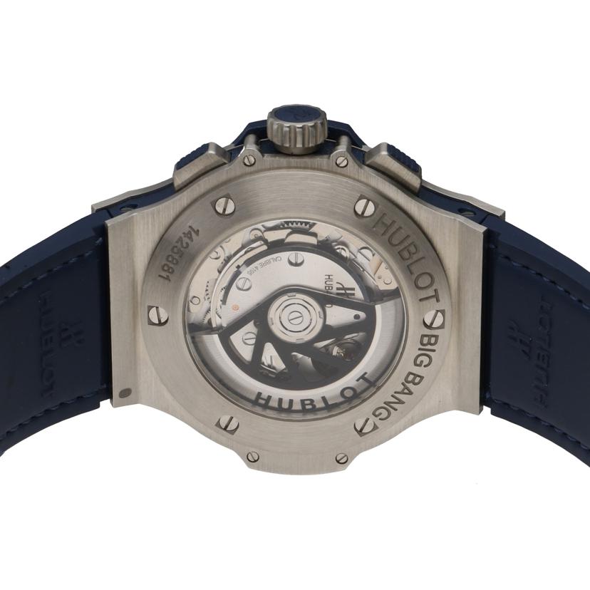 HUBLOT ウブロ/ビッグバンスチール・ブルー/メンズ/自動巻/301.SX.7170.LR//142****/SAランク/84