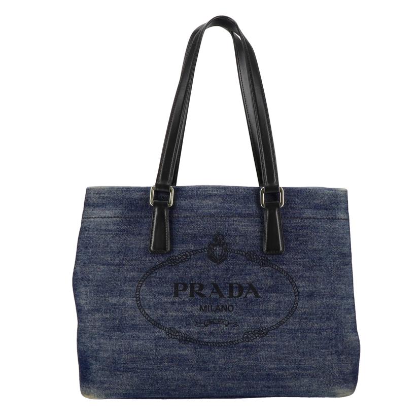 PRADA プラダ/PRADAトート/デニム/1BG356//272/Bランク/75