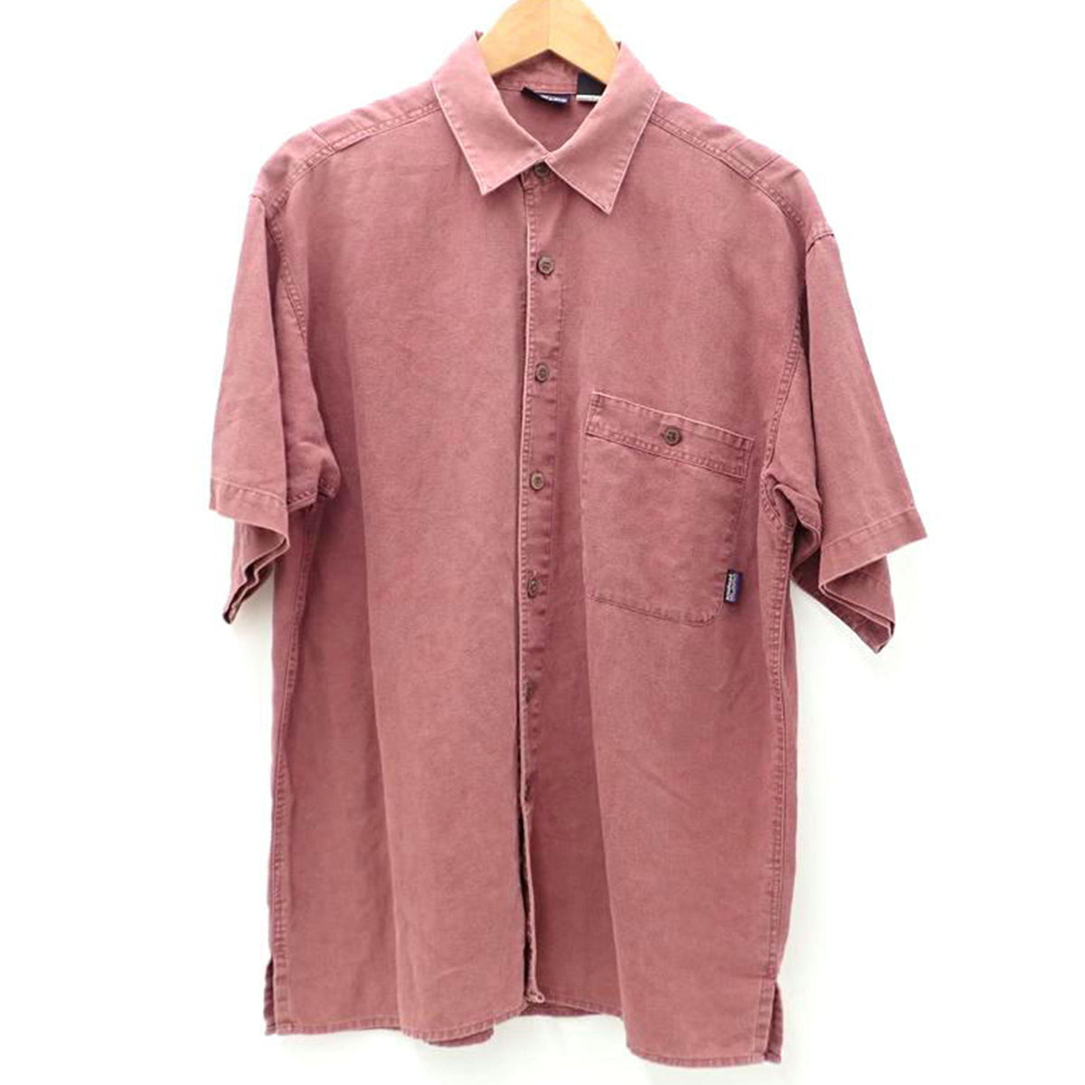 Patagonia パタゴニア/00s 希少カラー ヘンプ半袖シャツ/香港製/不明//ABランク/69