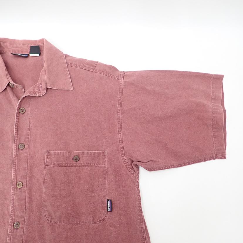 Patagonia パタゴニア/00s 希少カラー ヘンプ半袖シャツ/香港製/不明//ABランク/69
