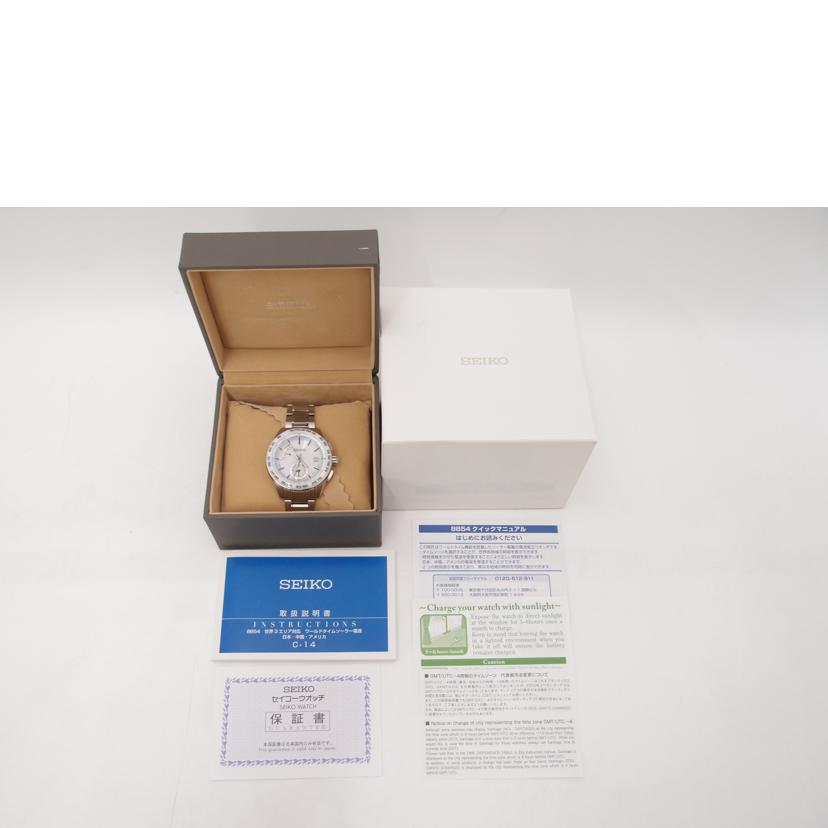 SEIKO セイコー/ブライツ・ワールドタイム/メンズ/電波ソーラー/SAGA165//480***/ABランク/69