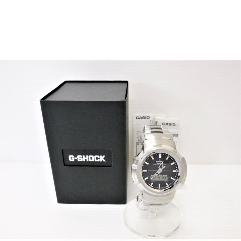 CASIO カシオ/G-SHOCK/AW-500シリーズ/フルメタル/電波ソーラー/AWM-500D-1AJF//Aランク/88
