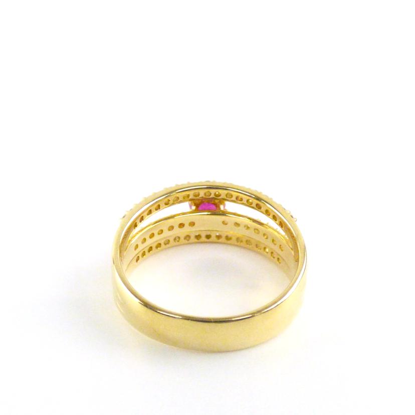 K18ルビーダイヤR0.462#12//ABランク/64