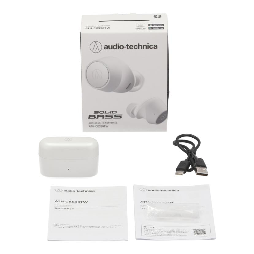 audio technica オーデイオテクニカ/ワイヤレスイヤホン/ATH-CKS30TW//417123607915/Bランク/69