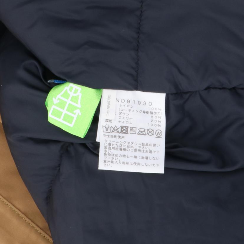THENORTHFACE ノースフェイス/マウンテンダウンジャケット/キャメル/ND91930//SAランク/06
