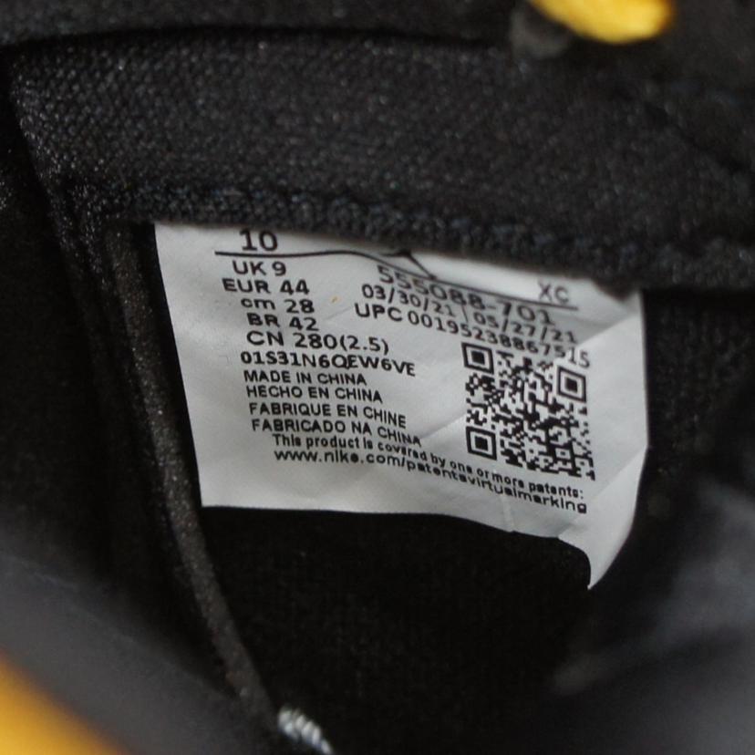 NIKE ナイキ/AIRJORDAN1 RETRO HIGH OG/555088-701//SAランク/09