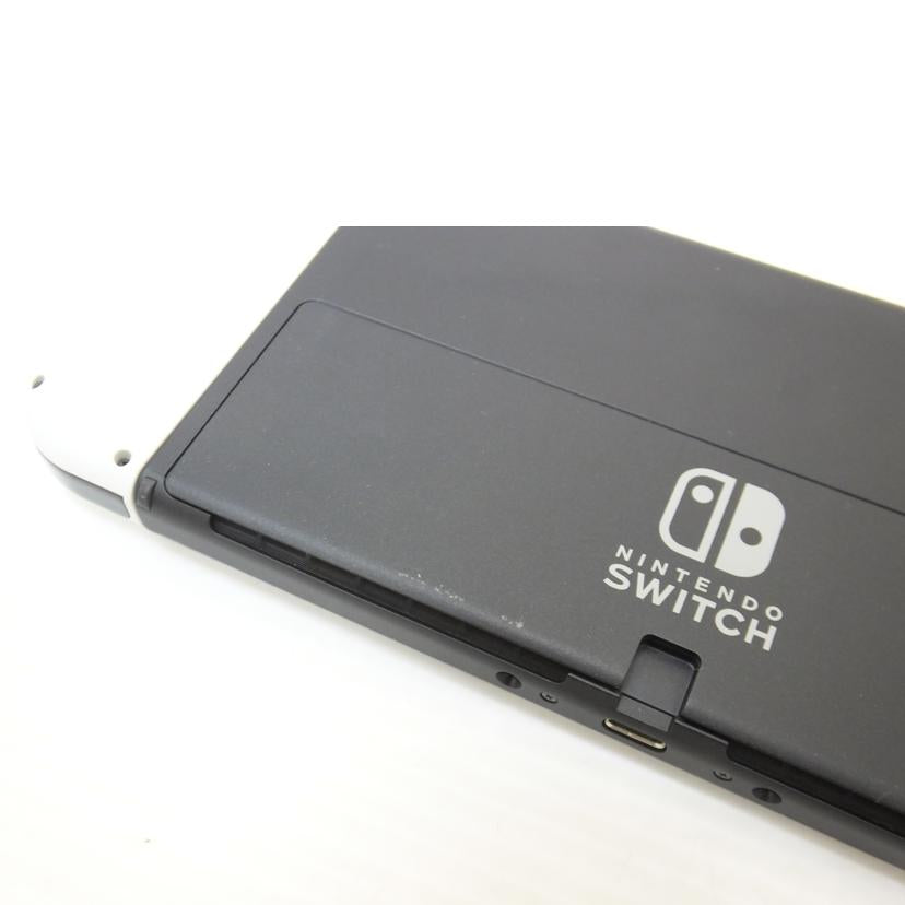 nintendo 任天堂/有機ELモデルスイッチ本体ホワイト/HEG-S-KAAAA//XTJ50858310691/ABランク/88