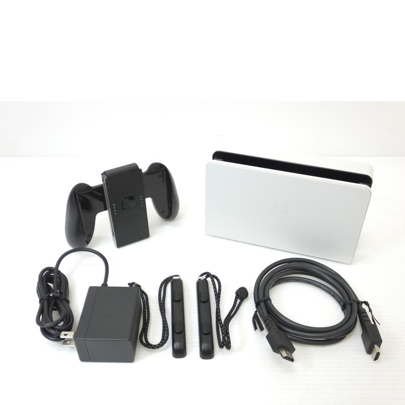 nintendo 任天堂/有機ELモデルスイッチ本体ホワイト/HEG-S-KAAAA//XTJ50858310691/ABランク/88