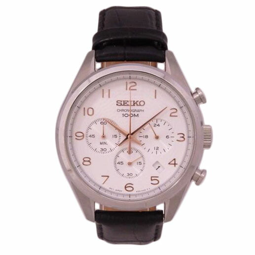 SEIKO セイコー/メンズ時計/レザー/クォーツ/8T63-00C0//790***/Aランク/76